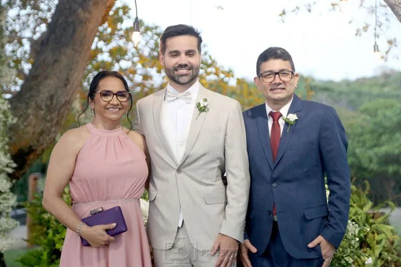 Amélia Leite, Matheus Medeiros e Erandir Brito