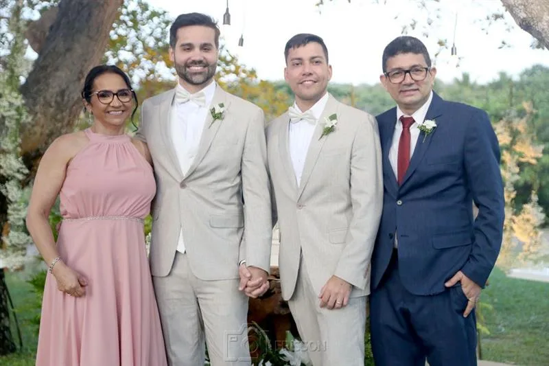 Amélia Leite, Matheus Medeiros, Douglas Brilhante e Erandir Brito