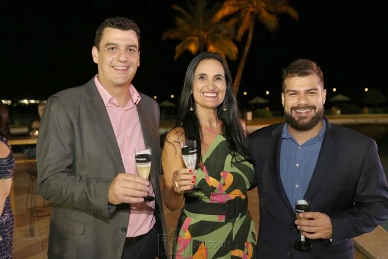 Breno Taveira, Suely Torres e Diego Cavalcante
