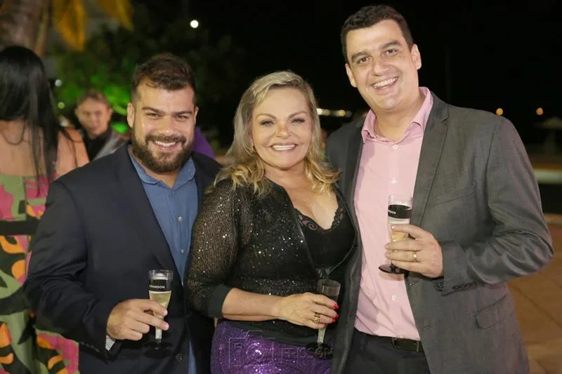 Diego Cavalcante, Thea Moreira e Breno Taveira
