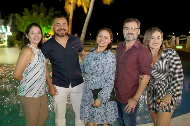 Fabiane Coelho, Reginaldo Lima, Adeila Araújo, Pablo Fernandes e Marlete Barros