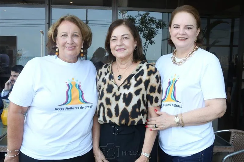 Annette de Castro, Ana Studart e Ethel Whitehurst