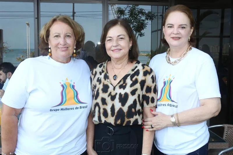 Annette de Castro, Ana Studart e Ethel Whitehurst