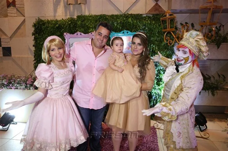 André, Maria Victoria e Micheli Maia