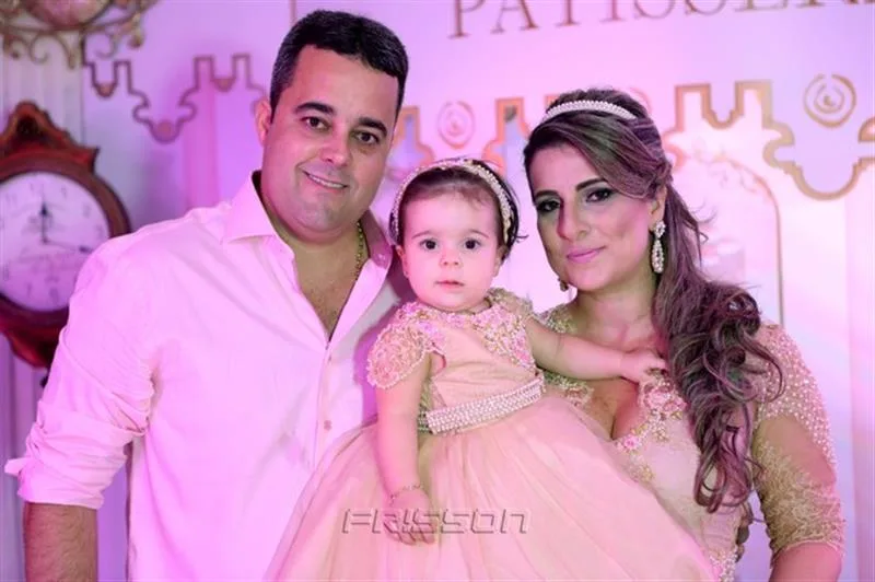 André, Maria Victoria e Micheli Maia