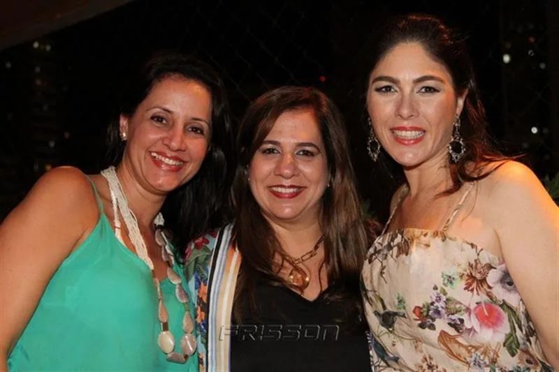 Cristiane Emygdio, Martinha Assunção e Izabela Fiúza