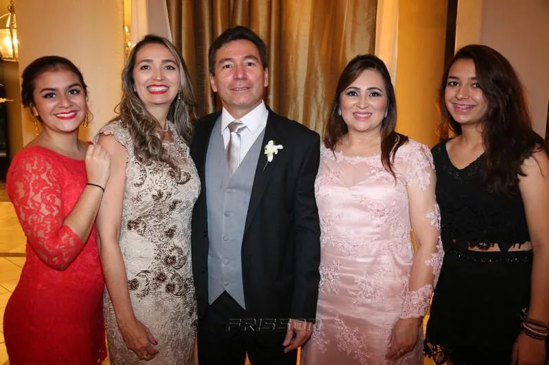 Ana Luisa, Sandra Aquino, Walter Torquato, Socorro e Ana Júlia