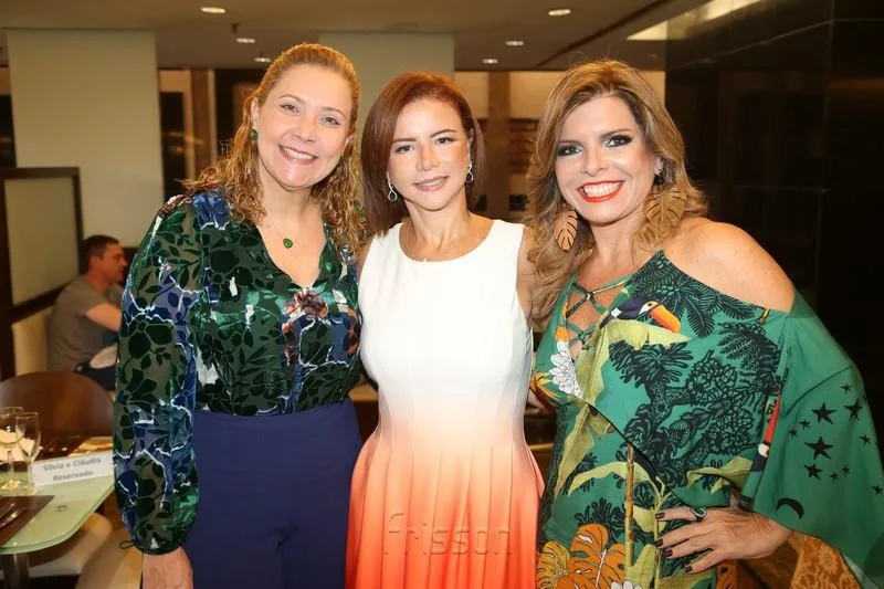 Andréa Delfino, Cláudia Fujita e Silvinha Carneiro