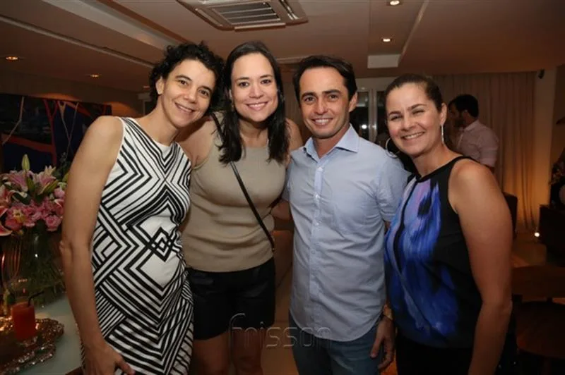 Carla Marques, Andrea Campos, Giacomo Brainer e Lea Campos
