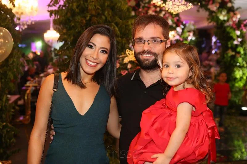 Andrine, Pedro e Maria Luisa Lemos