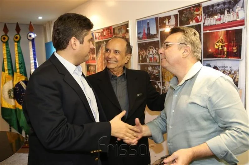 Bruno Girão, Nazareno Albuquerque e Valdemar Barros