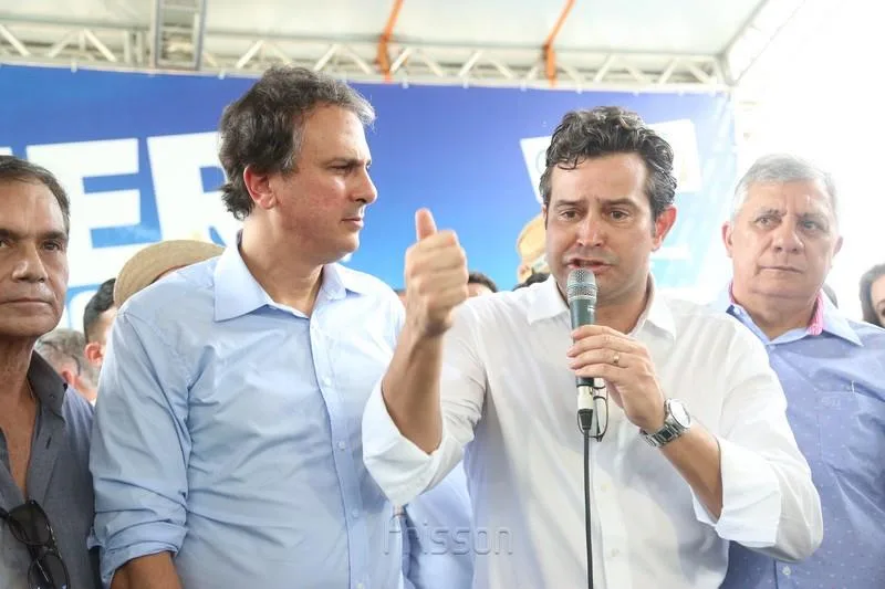 Camilo Santana e Maurício Quintella