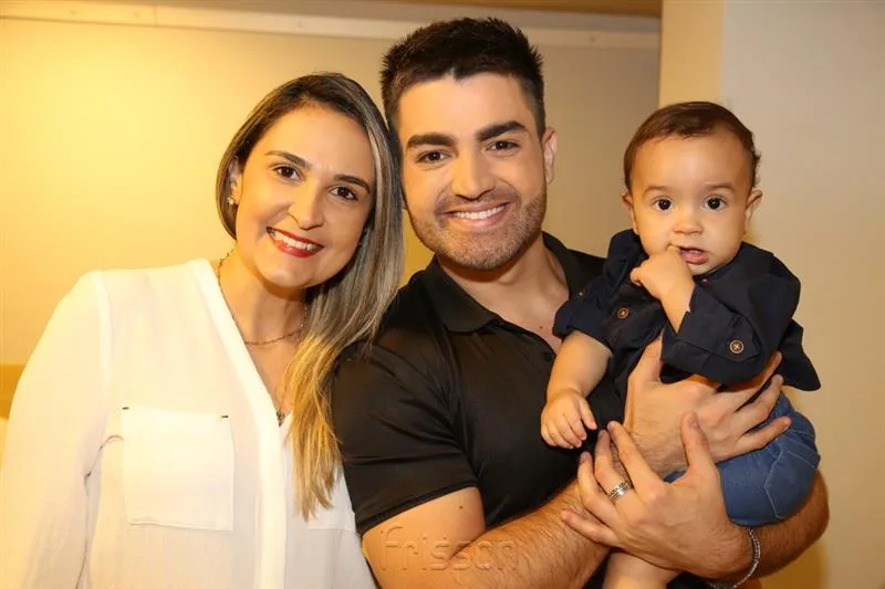 Analia Andrade, José e Gabriel Fontenele