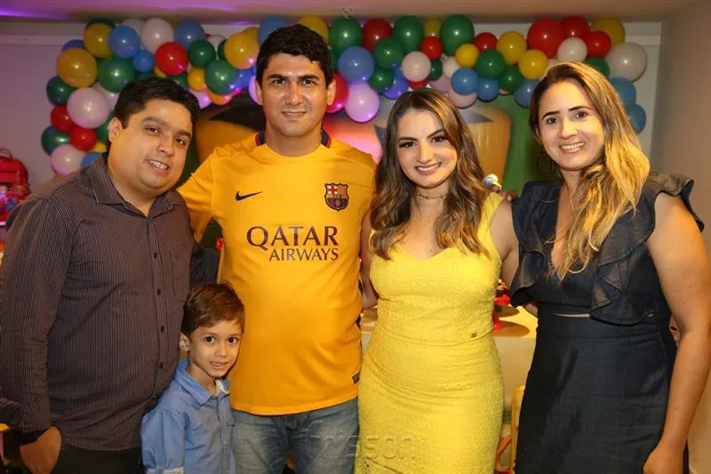 Bruno Lemos, Caick, Weber Freire, Cleane Fontenele e Ana Carolina Aragão