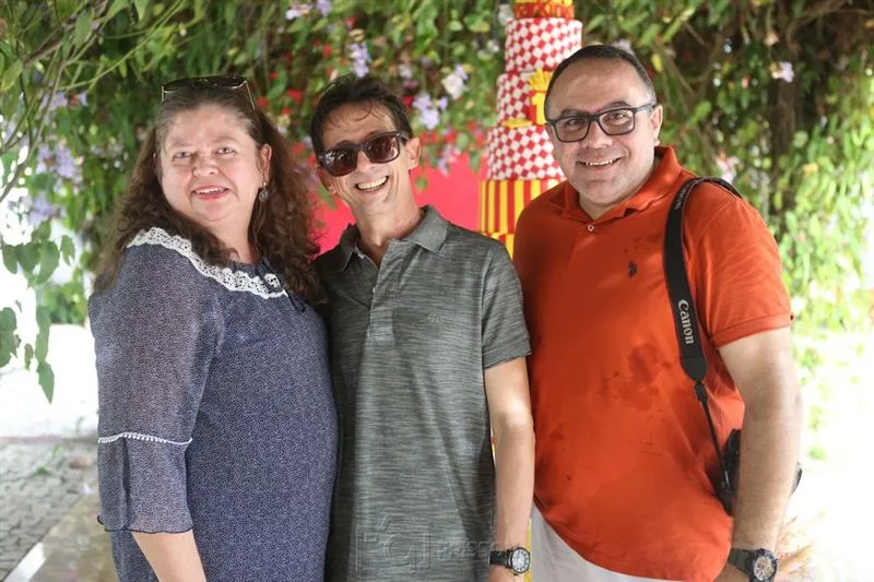 Alessandra Filgueiras, Markinhos Maciel e Erlon Filgueiras