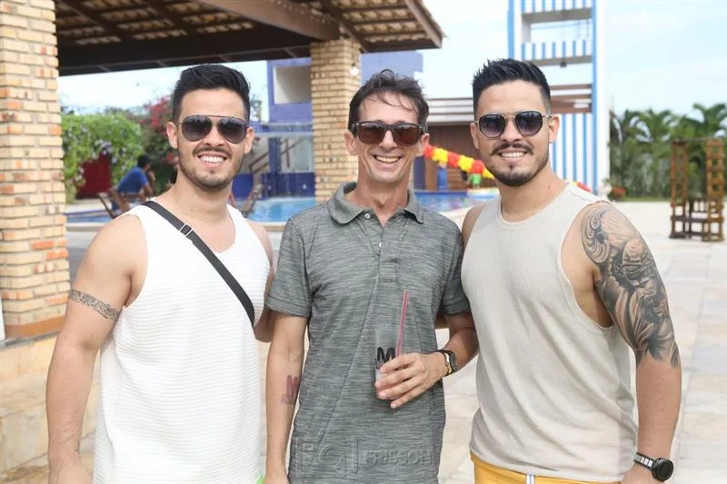 Alex Gêmeos, Markinhos Maciel e Alexandre Gemeos