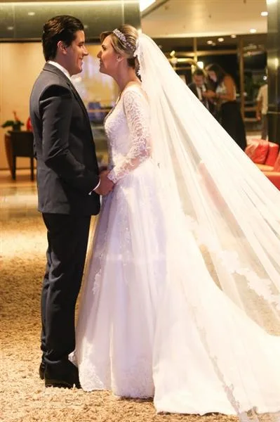 Caio Andrade e Elizabete Marques