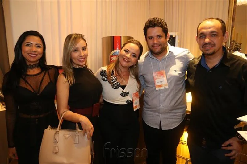 Ana Costa, Mara Thays Maya, Amanda Arruda, Diego Damaceno e Cicero Oliveira
