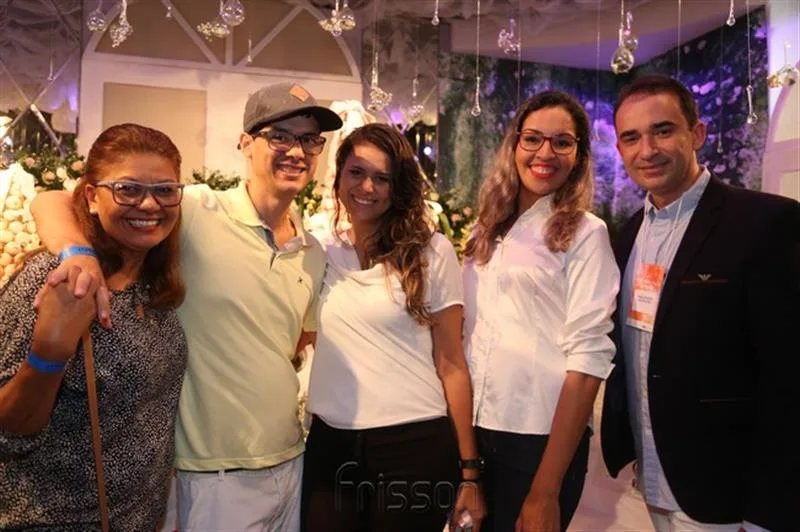 Ana Sousa, João Mendes, Cecilia Sousa, Paula Cavalcante e Rosalvo Ponte