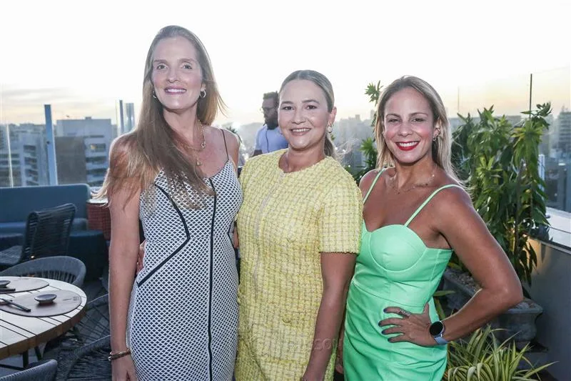 Malu Miranda, Vânia Lima e Suzana Rocha