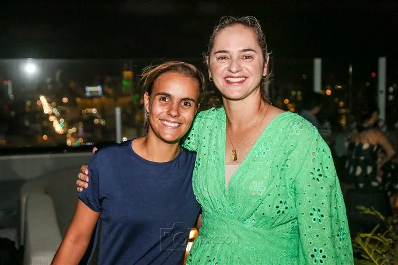 Maria Vitoria Xavier e Laura Mota