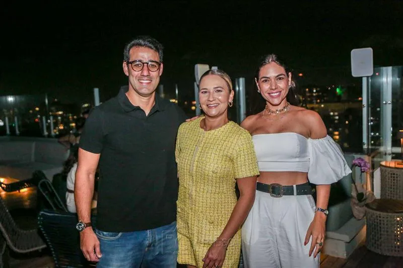 Pedro Sorio, Vânia Lima e Nara Magalhães