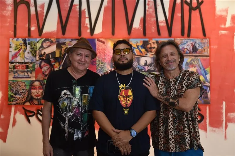 Gildomar Marinho, Wesley Rocha e Marcus Caffé