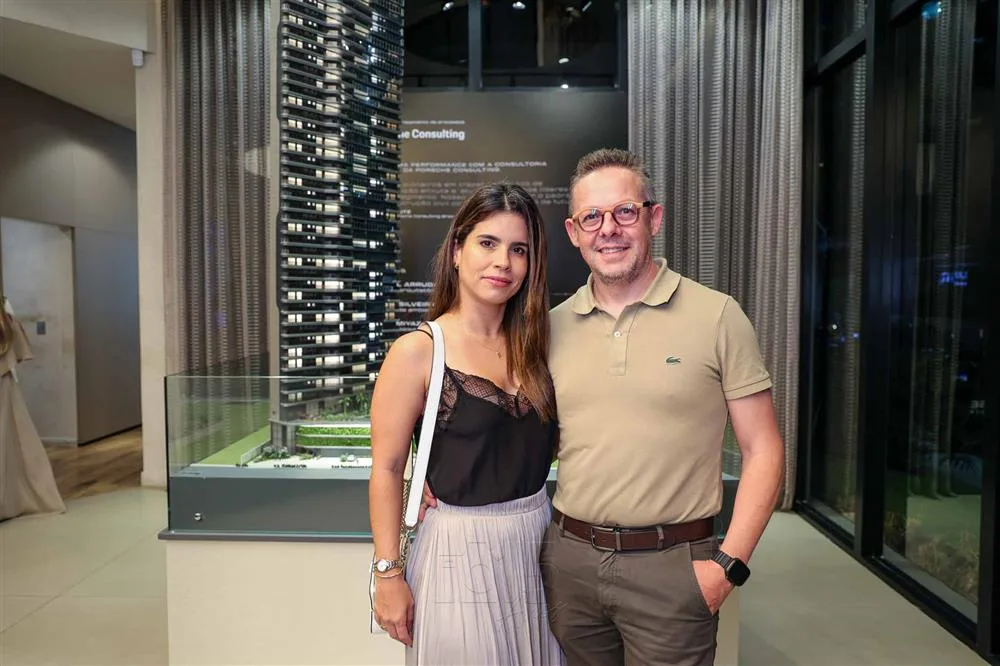Andrea Moreno e Joel Pivoto