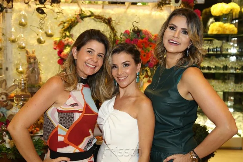 Carine Pamplona, Roberta Quaranta e Carine Moreira