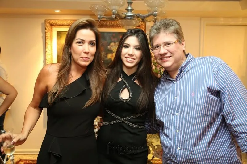 Ana Vládia, Maria Eduarda e Cássio Sales