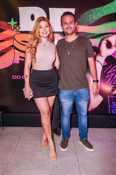 Alice Melgaço e Roberto Girão