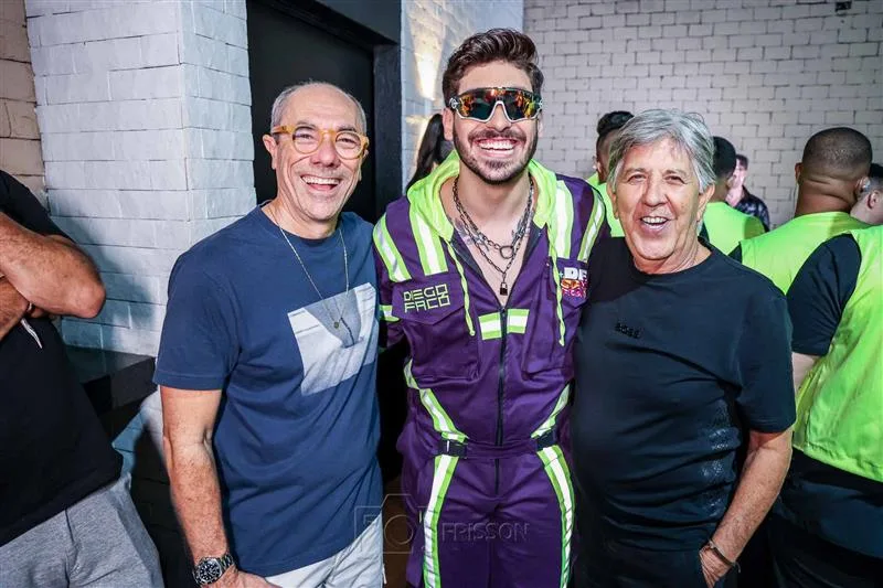Beto Santos, Diego Facó e Ângelo Oliva