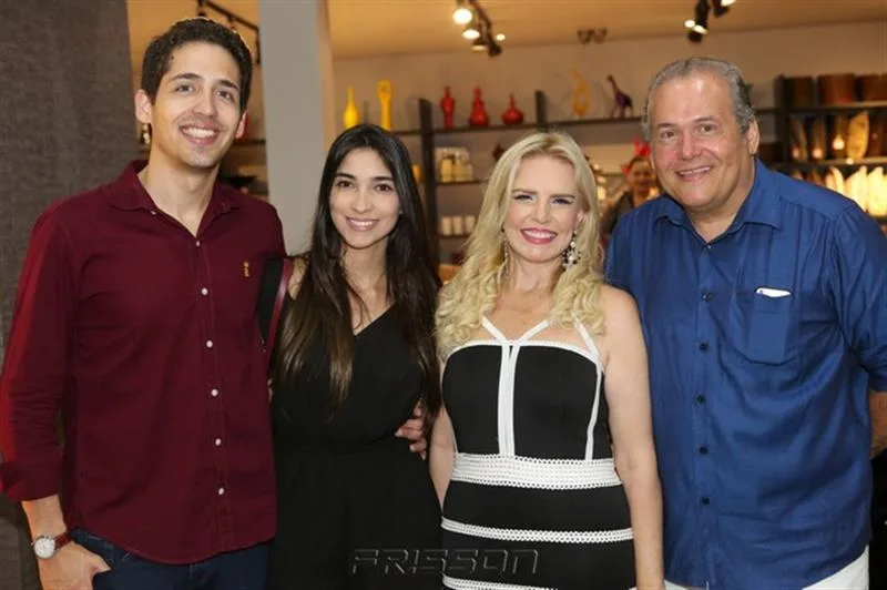 Ângelo Filho, Lory Diniz, Sandra Mourão e Ângelo Figueiredo