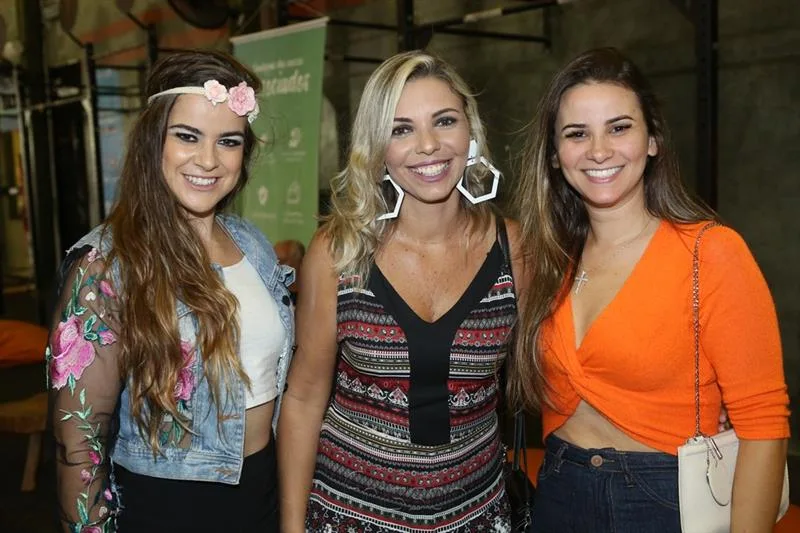 Adriana Perfeito, Kathia Farias e Marilia Cavalcante