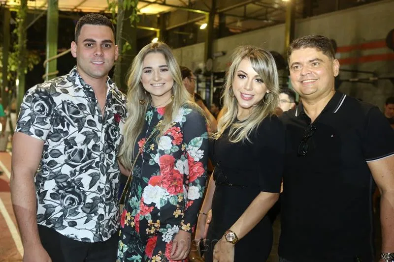 Arquelau Gonçalves, Caroline Rocha, Stella Queiroga e Alex Rocha
