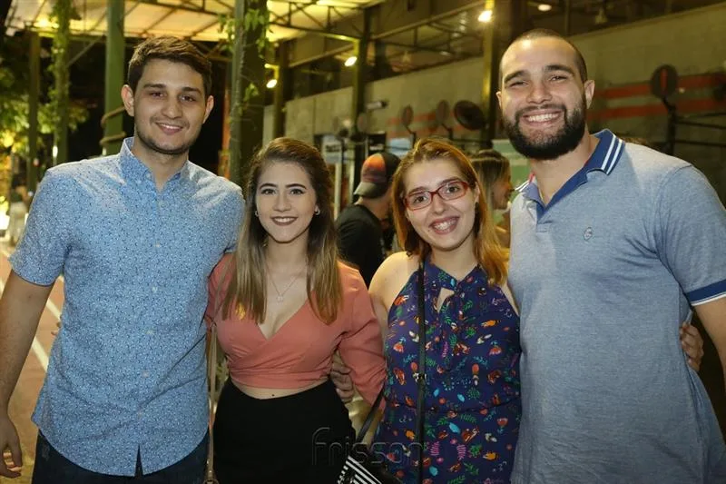 Bruno Souto, Alexa Medeiros, Amanda Vince e Italo Farias