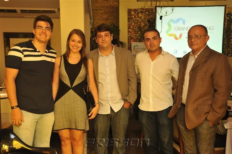 Lucas Araújo, Aninha Castelo Branco, Valmir Costa, Magno Castelo Branco e Paulo Arraiz