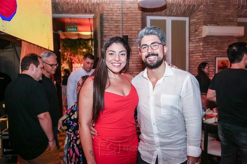 Agnes Magalhães e Roberto Alexandre