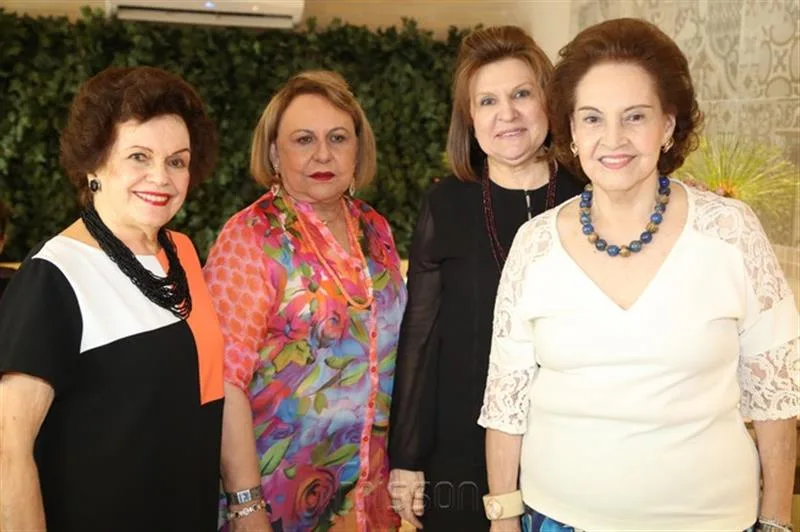 Constança Távora, Zenaide Bezerra, Rejane Fujita e Norma Bezerra