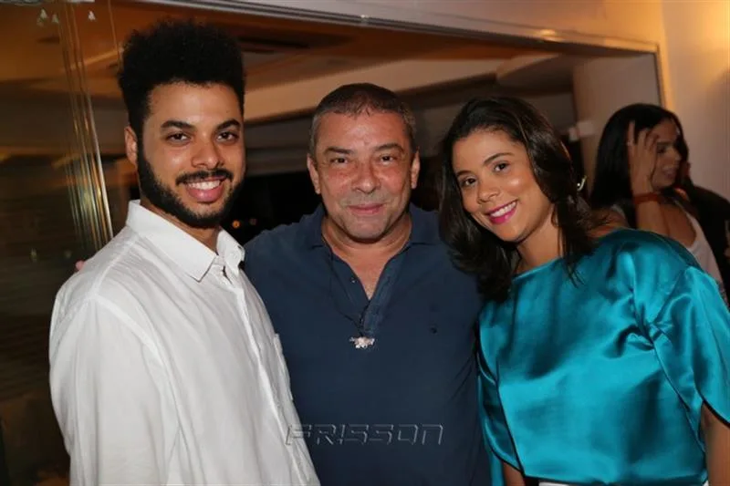 Aládio Marques, Cláudio Silveira e Carolina Scher