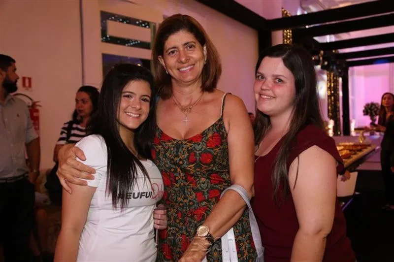 Cecília, Sandra e Winy Moraes