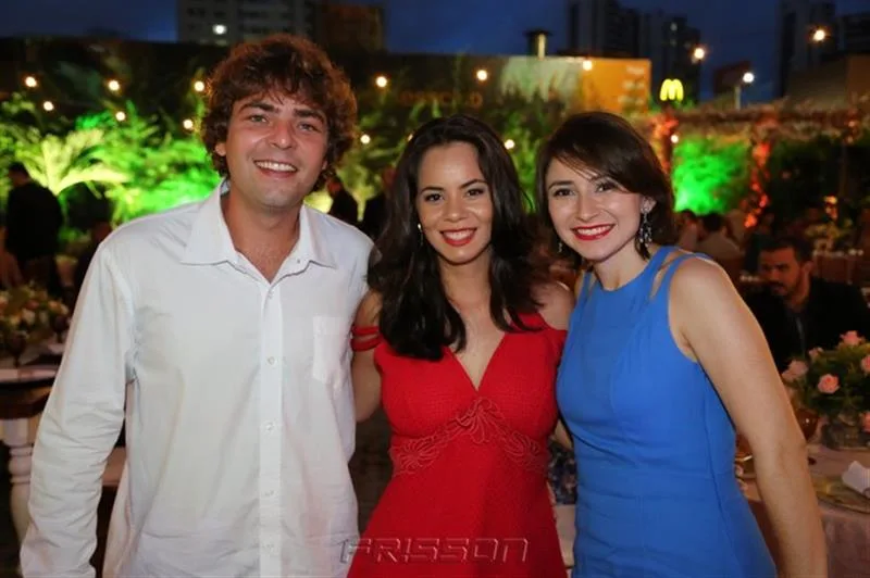 Andre Machado, Mayara Gaya e Fernanda Barros