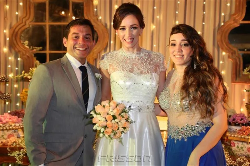 Carlos Henrique Chaves, Thiciane Pimentel e Natalia Pimentel