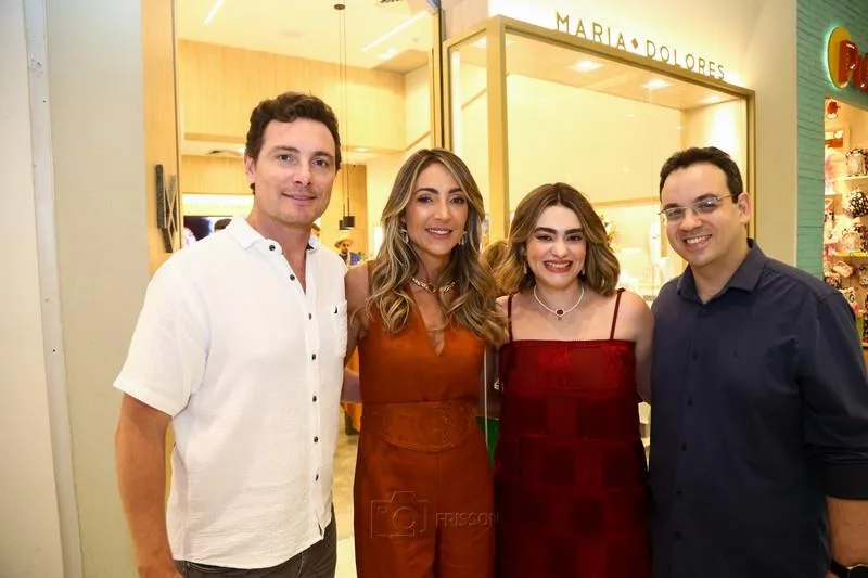 Antonio Neto, Maria Dolores, Liz e Thiago Arcoverde