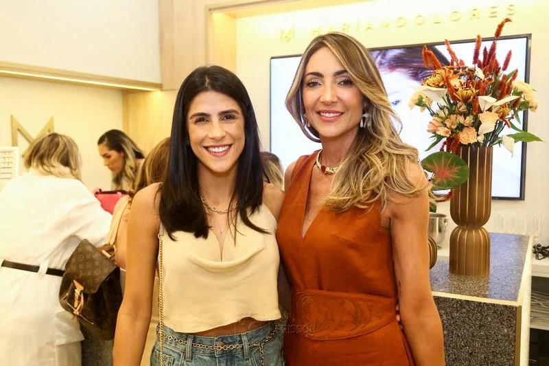 Clarissa Aguiar e Maria Dolores