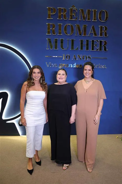 Marcia Travessoni, Gabriella Simões e Juliana de Fatima