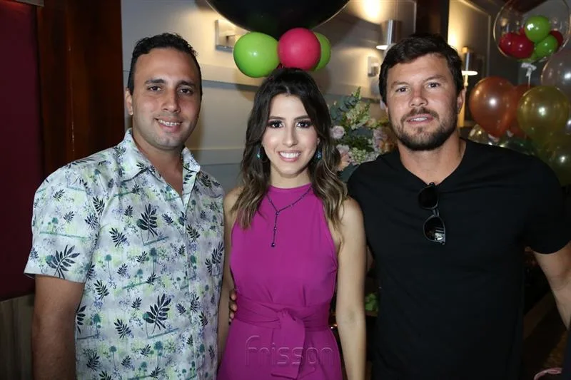 Antônio, Tayra Romcy e Diego Mattei