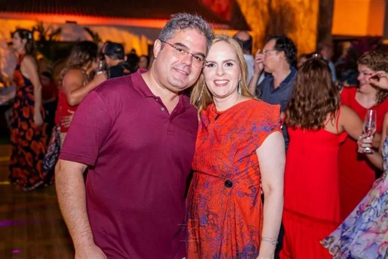 Edson Neto e Patricia Queiroz