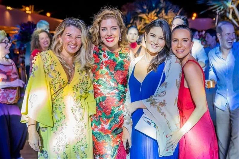 Rafaela Pinho, Ticiana Rolim, Aline Pinho e Isabela Rolim