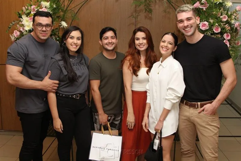 Breg Viana, Camila Leite, David Marques, Aucinar Sousa, Eduarda Maia e Denilson Teixeira